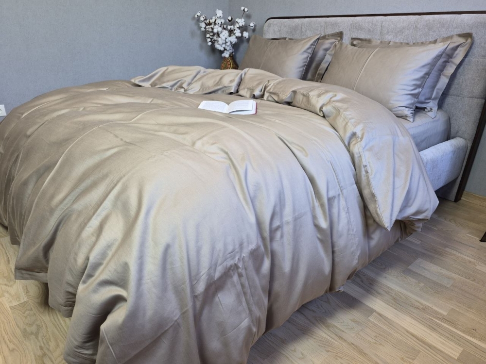 Елітна постільна білизна з сатину мульти-страйп SOFT MOCCO, Turkish satin (2)