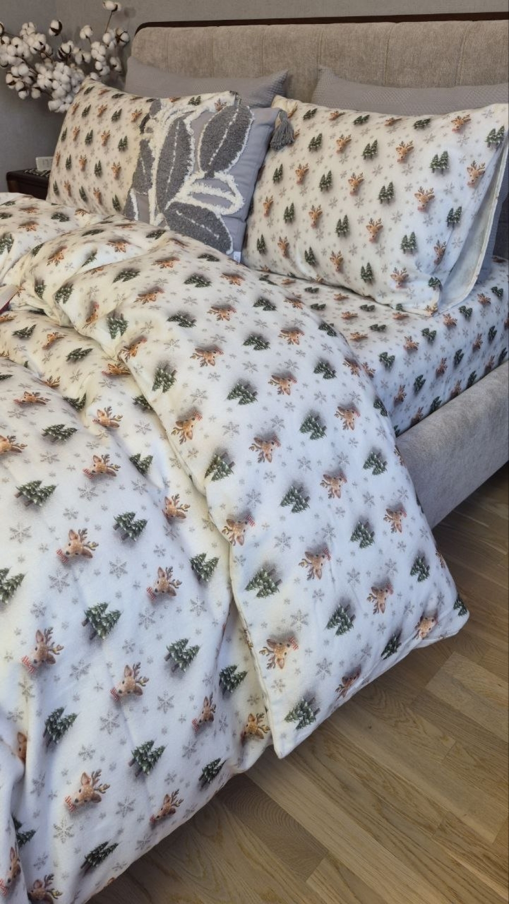 Постільна білизна Бембі з фланелі Turkish flannel 5D (4)