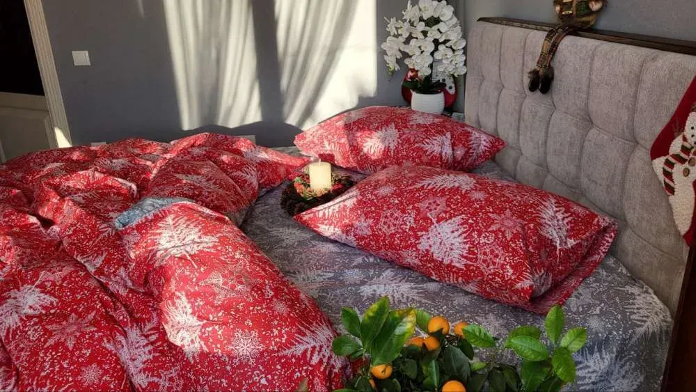 Элитное постельное белье Паморозь из турецкого коттона (3)