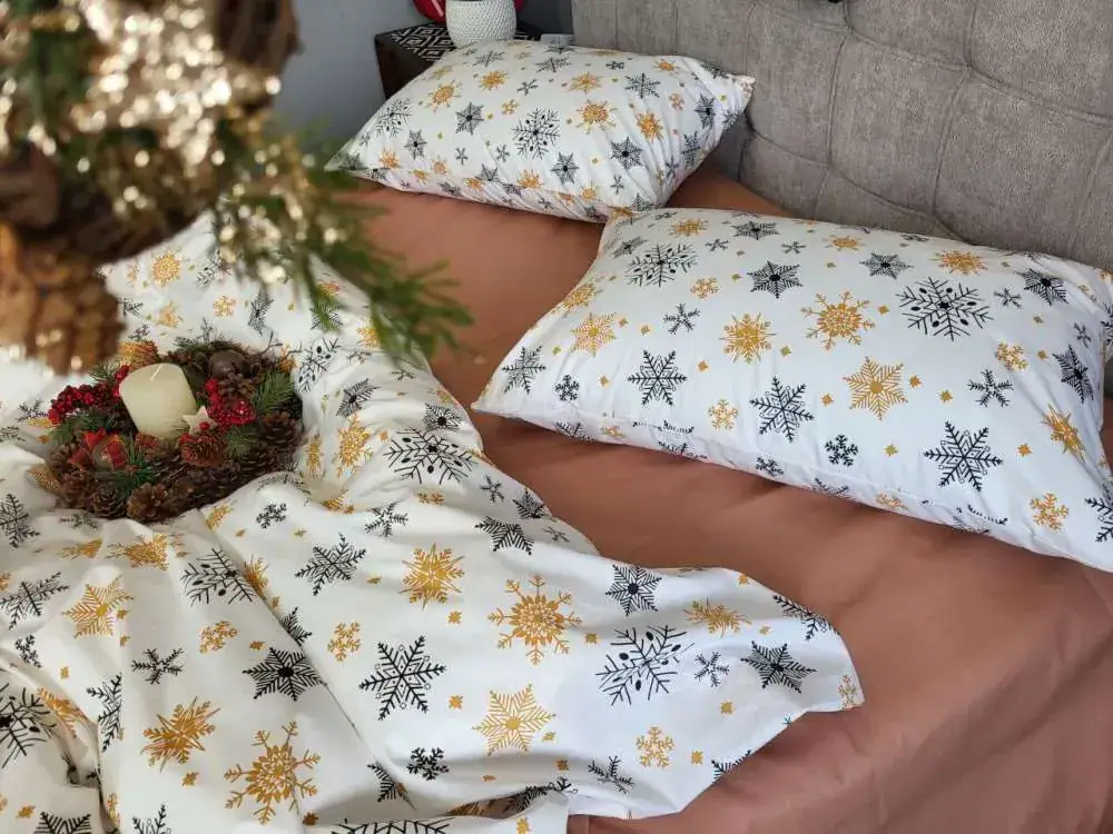 Елітна постільна білизна Турецький котон Різдвяна ніч, cotton (4)