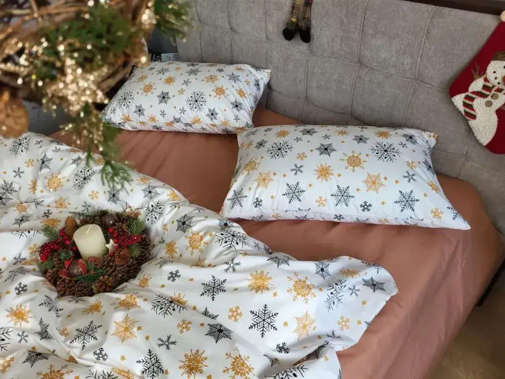 Елітна постільна білизна Турецький котон Різдвяна ніч, cotton (5)