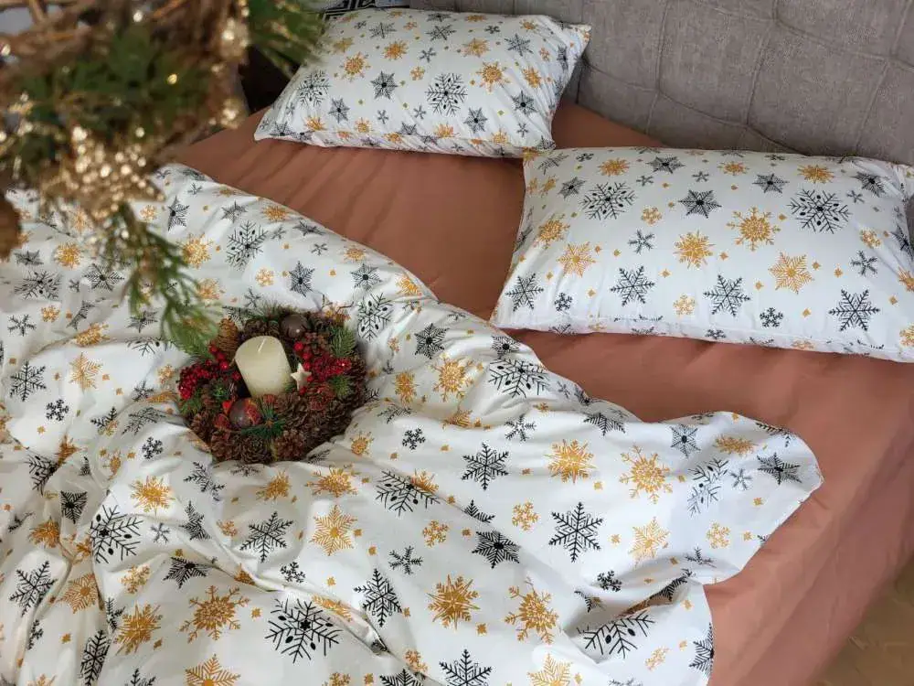 Елітна постільна білизна Турецький котон Різдвяна ніч, cotton (6)