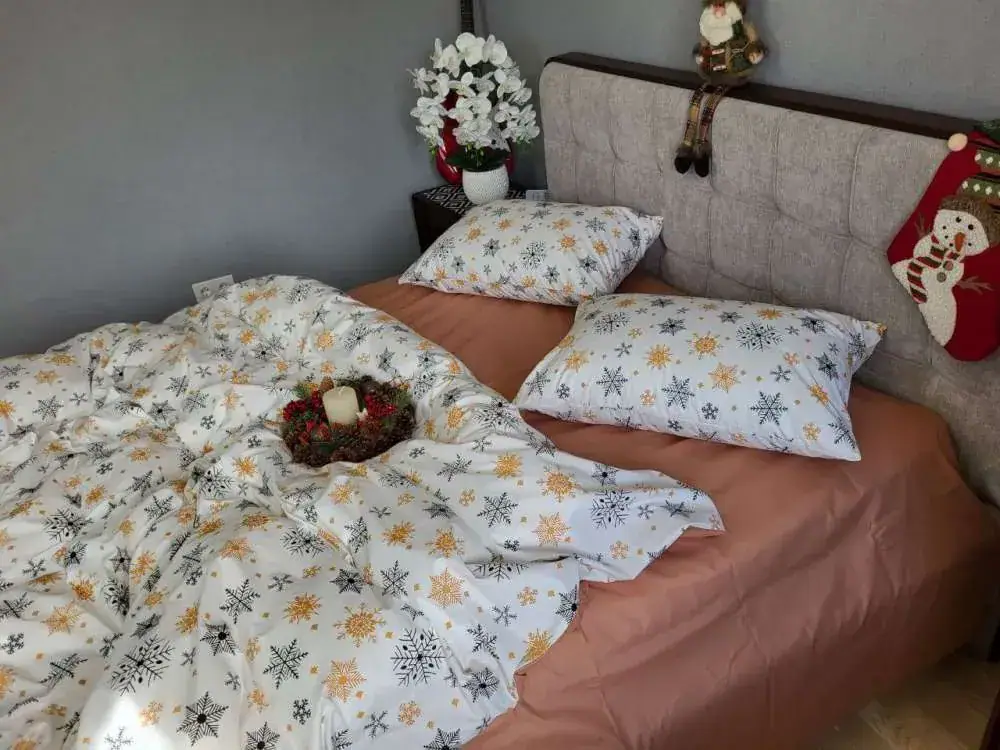 Елітна постільна білизна Турецький котон Різдвяна ніч, cotton (7)
