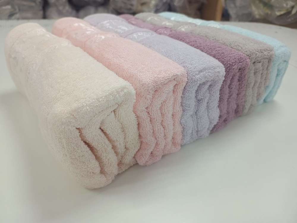 фото: Махрові рушники VIP COTTON ECE, шампань (2)