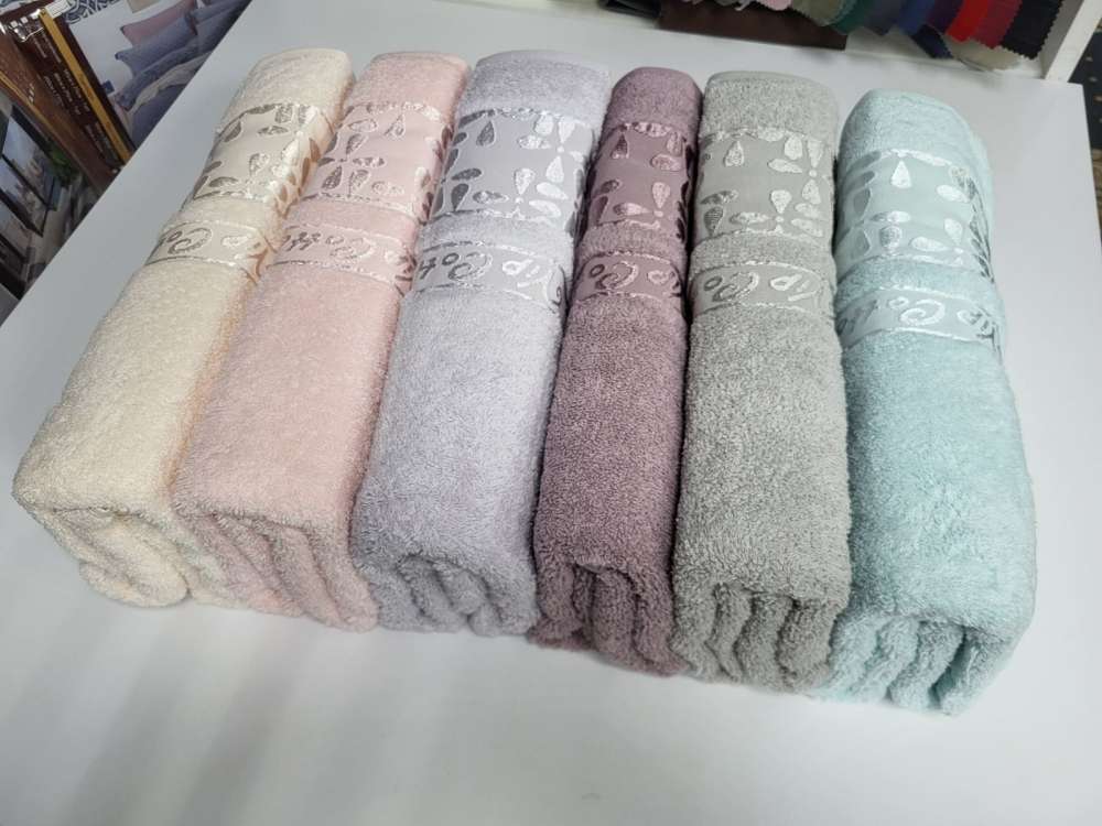 фото: Махрові рушники VIP COTTON ECE, шампань (6)