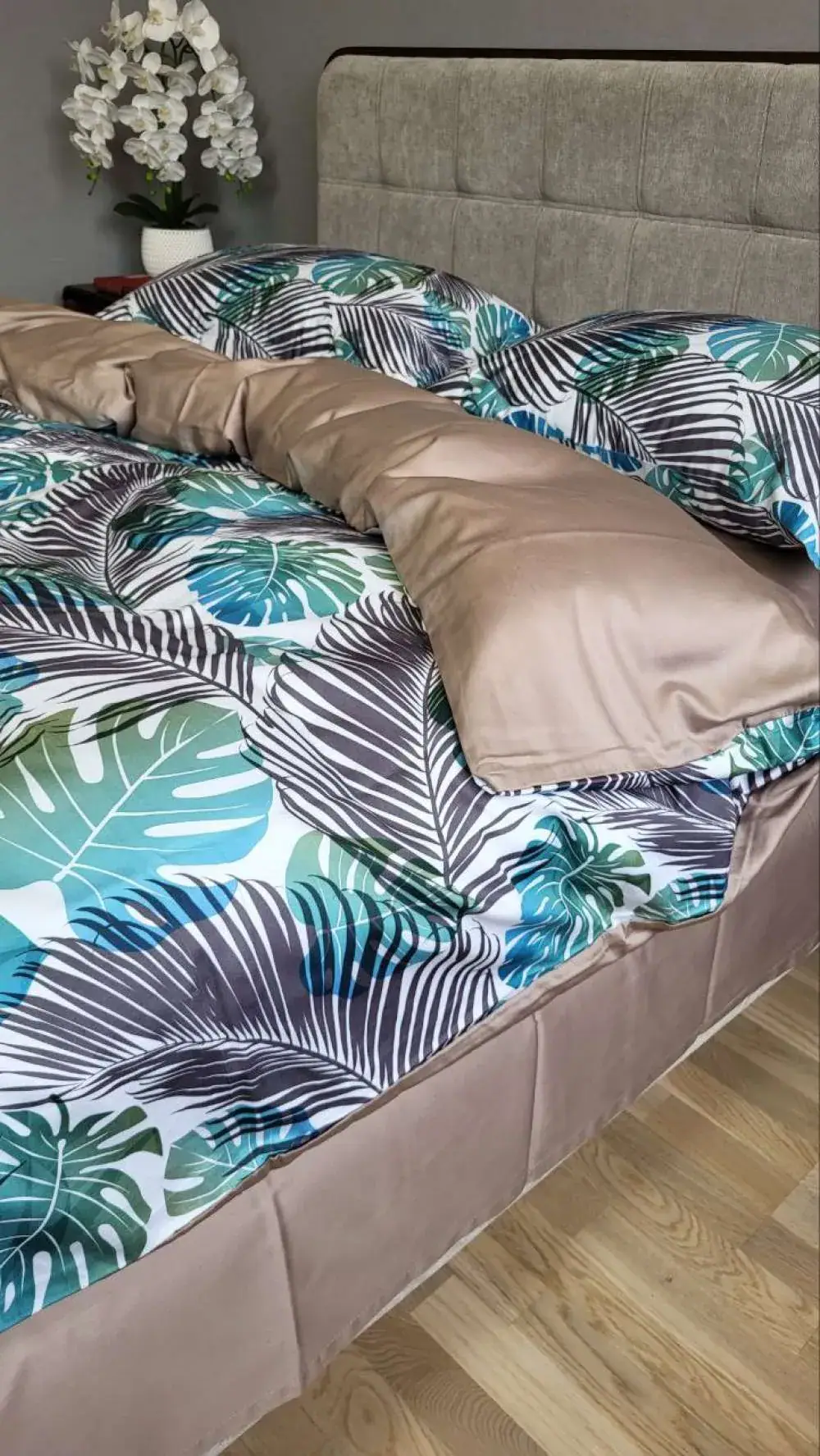 Комплект постільної білизни Сатин PREMIUM TROPICS (3)