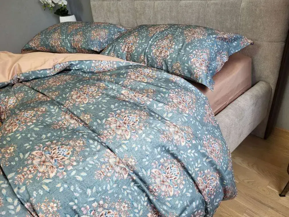 Элитное постельное белье Сатин PREMIUM PARMA подкл. цельн. (2)