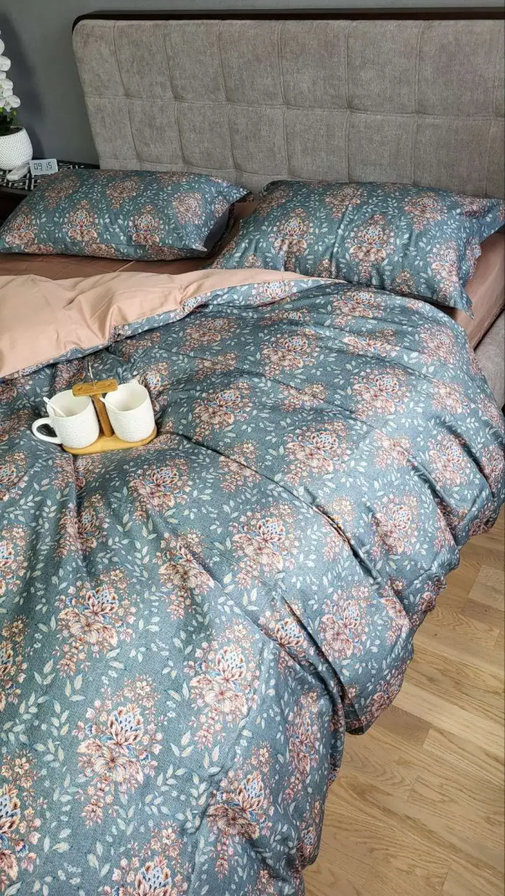 Элитное постельное белье Сатин PREMIUM PARMA подкл. цельн. (4)