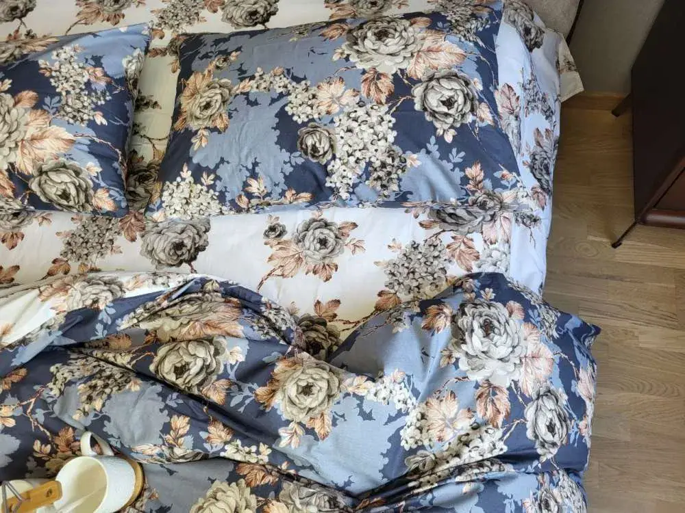 Элитный комплект постельного белья Глория из cotton (3)