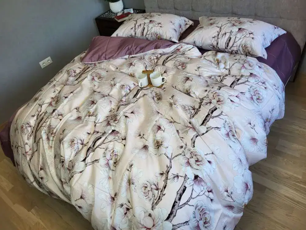 Елітна постільна білизна Сатин PREMIUM MAGNOLIA (5)
