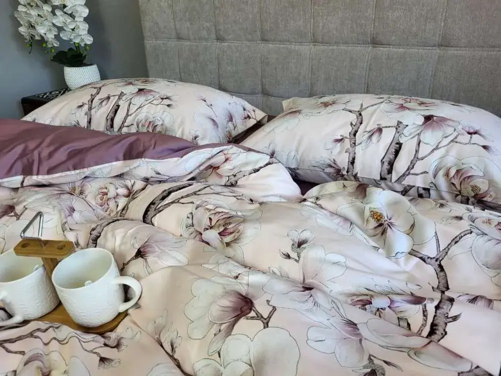 Елітна постільна білизна Сатин PREMIUM MAGNOLIA (6)