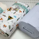 Іконка Хитрий лис/блакитний, Turkish flannel (4)