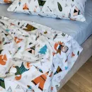 Іконка Хитрий лис/блакитний, Turkish flannel (7)