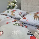 Іконка Помічники Санти - комплект постільної білизни з фланелі (3)