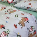 Іконка Комплект постільної білизни Turkish flannel Помічники Санти/полин (2)