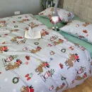 Іконка Комплект постільної білизни Turkish flannel Помічники Санти/полин (6)