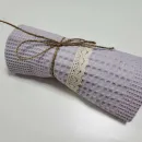Іконка Рушник ПІКЕ Прованс, Св.сірий/Лаванда (2)