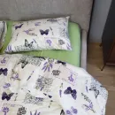 Иконка Постельное белье Листівка/салатовый, Turkish flannel (2)