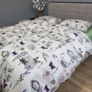 Иконка Постельное белье Листівка/салатовый, Turkish flannel (3)