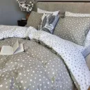 Іконка Комплект постільної білизни Зіронька сіро-беж, Turkish flannel (3)