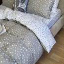 Іконка Комплект постільної білизни Зіронька сіро-беж, Turkish flannel (5)