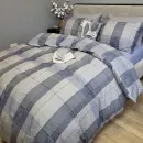 Іконка Комплект постільної білизни Turkish flannel Картель/лавандов. (3)