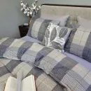 Іконка Комплект постільної білизни Turkish flannel Картель/лавандов. (4)