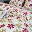 Іконка Комплект постільної білизни Сніжинка жовта, Turkish flannel (3)