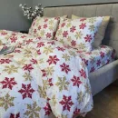 Іконка Комплект постільної білизни Сніжинка жовта, Turkish flannel (6)