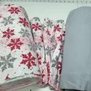 Иконка Комплект постельного белья Снежинка серый, Turkish flannel (2)