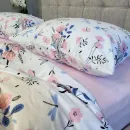 Іконка Симпатія/рожевий - комплект постільної білизни Turkish flannel (2)