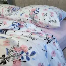 Іконка Симпатія/рожевий - комплект постільної білизни Turkish flannel (8)