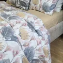 Іконка Антуріум/бежевий пісок - комплект постільної білизни (3)