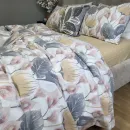Іконка Антуріум/бежевий пісок - комплект постільної білизни (8)