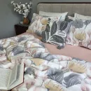 Іконка Антуріум/пудра - комплект постільної білизни Turkish flannel (4)