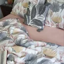 Іконка Антуріум/пудра - комплект постільної білизни Turkish flannel (7)