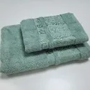 Іконка Рушники махрові VIP COTTON ROWAN, м'ята (2)