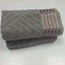 Іконка Рушник махровий LUX COTTON YENI, сірий (3)