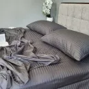 Іконка Комплект постільної білизни Stripe LUX GRAY SHADOW 1x1см (5)