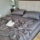 Іконка Комплект постільної білизни Stripe LUX GRAY SHADOW 1x1см (7)