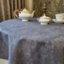 Іконка Скатертина Мармур графіт, кругла (3)