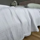 Иконка Элитное постельное белье MUSLIN белый (5)