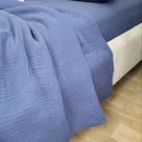 Иконка Элитное постельное белье NAVY BLUE, MUSLIN (6)
