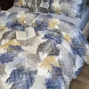 Іконка Азарт/блакитний - фланелевий комплект постільної білизни (5)