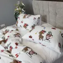 Іконка Комплект постільної білизни Гостинці/білий, Turkish flannel (2)