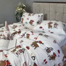 Іконка Комплект постільної білизни Гостинці/білий, Turkish flannel (4)