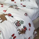 Іконка Комплект постільної білизни Гостинці/білий, Turkish flannel (5)