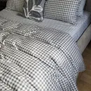 Іконка Клітинка/смужка Turkish flannel наволочка 50x70см, підкладка двостороння (2)