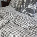 Іконка Клітинка/смужка Turkish flannel наволочка 50x70см, підкладка двостороння (3)