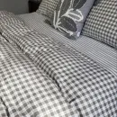 Іконка Клітинка/смужка Turkish flannel наволочка 50x70см, підкладка двостороння (5)